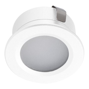 Udendørs LED indbygningslampe IMBER LED/1W/12V 4000K diameter 3 cm 40 lm IP65 hvid