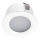 Udendørs LED indbygningslampe IMBER LED/1W/12V 4000K diameter 3 cm 40 lm IP65 hvid