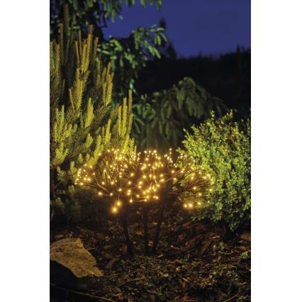 Udendørs LED juledekoration 192xLED/3,6W/230V IP44 varm hvid