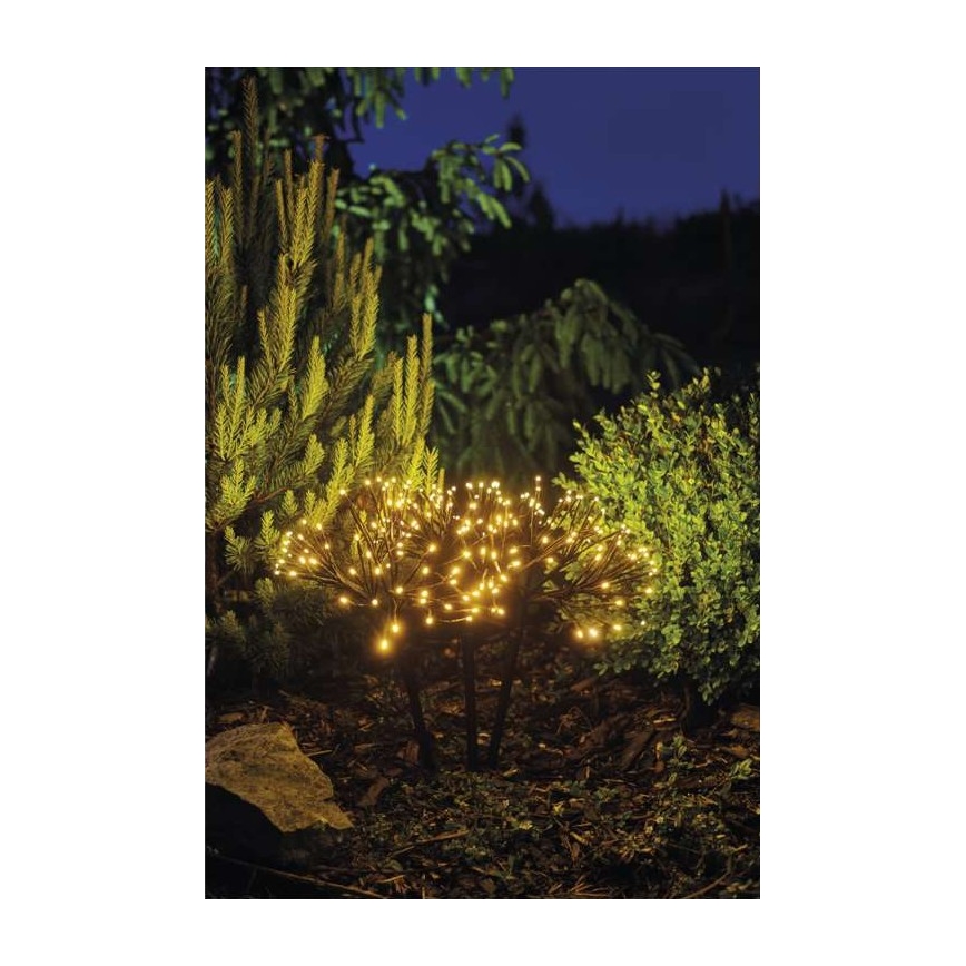 Udendørs LED juledekoration 192xLED/3,6W/230V IP44 varm hvid
