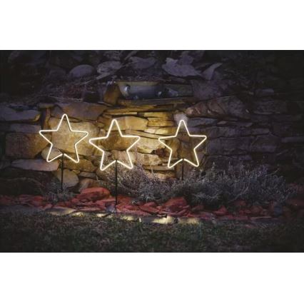 Udendørs LED juledekoration 402xLED/3,6W/4,5/230V IP44 varmt hvidt lys