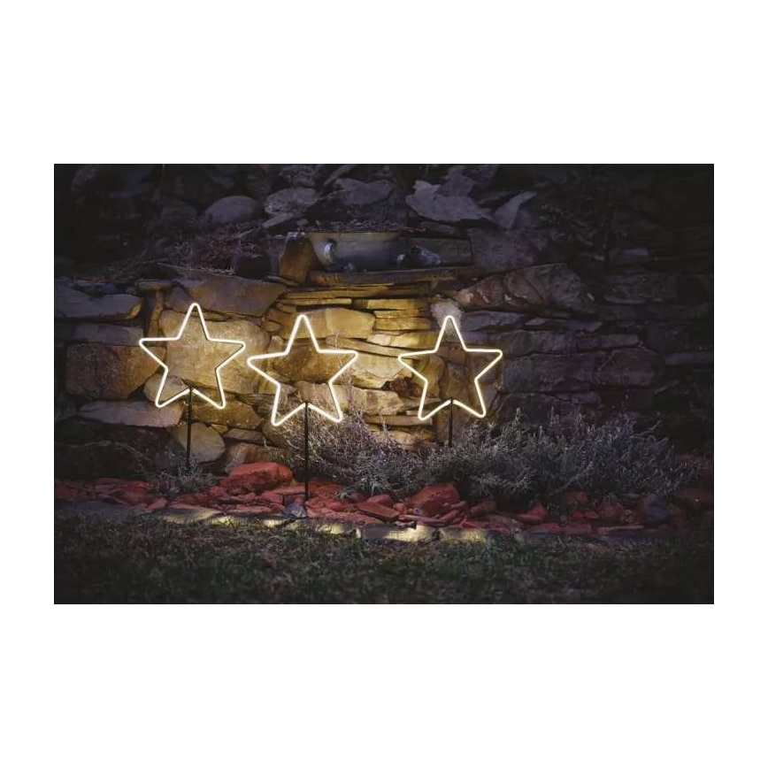 Udendørs LED juledekoration 402xLED/3,6W/4,5/230V IP44 varmt hvidt lys