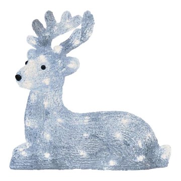 Udendørs LED juledekoration 40xLED/2,1W/230V IP44 hjort