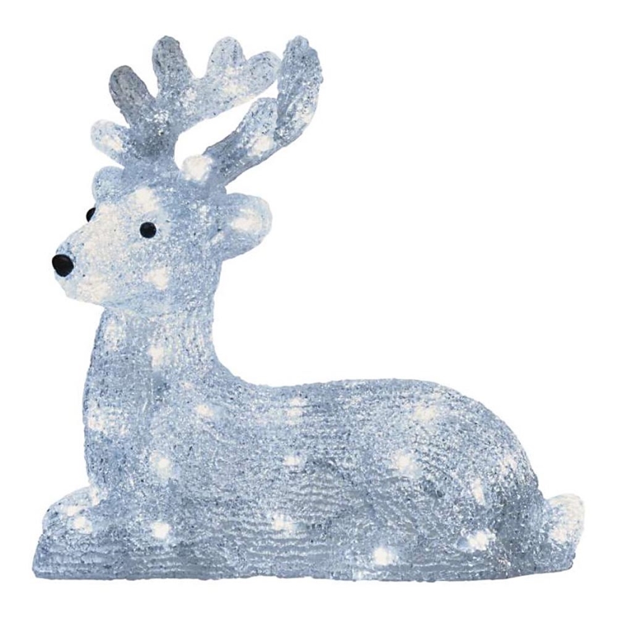 Udendørs LED juledekoration 40xLED/2,1W/230V IP44 hjort
