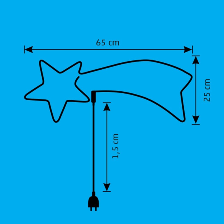 Udendørs LED juledekoration LED/10W/230V IP44