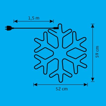 Udendørs LED juledekoration LED/26W/230V IP44