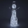 Udendørs LED juledekoration LED/3,6W/230V/kold hvid 124 cm IP44 snemand