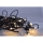 Udendørs LED julelyskæde 500xLED/8 funktioner IP44 55m varm hvid