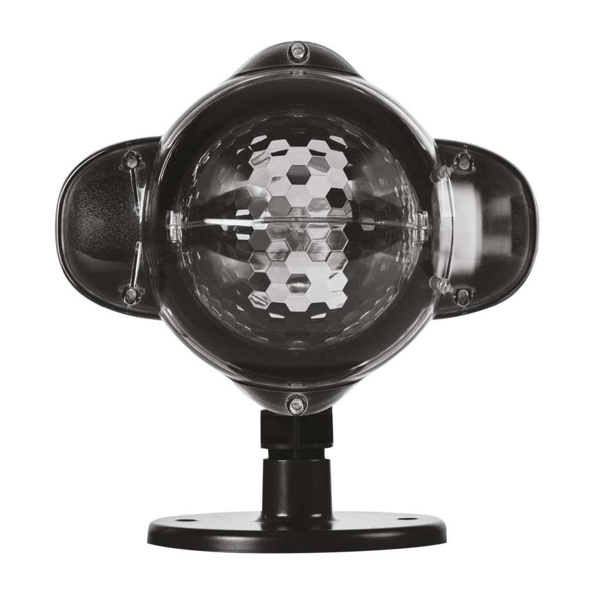 Udendørs LED juleprojektor LED/4W/230V IP44 hvid
