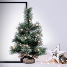 Udendørs LED juletræ 15xLED/3xAA IP44