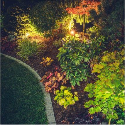 Udendørs LED-lampe BLAKE LED/5W/230V 4000K IP65 sort