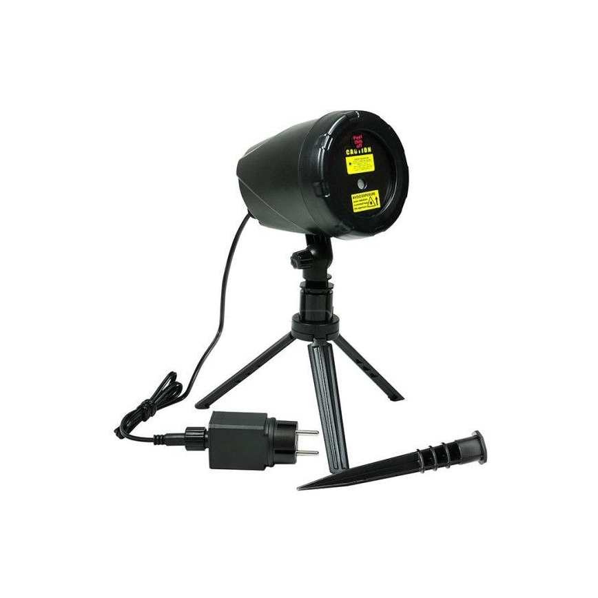 Udendørs LED laserprojektør LED/5W/230V IP44