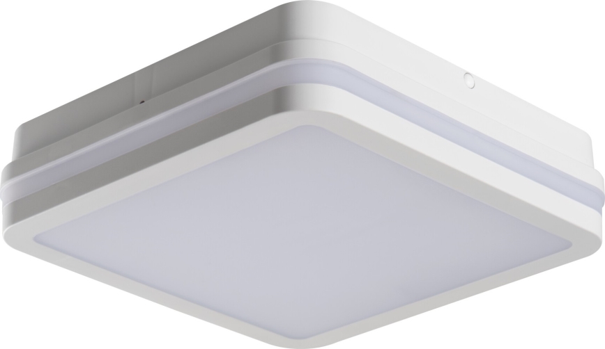 Udendørs LED loftlampe BENO LED/12/18W/230V 3000/3500/4000K IP65 hvid kantet