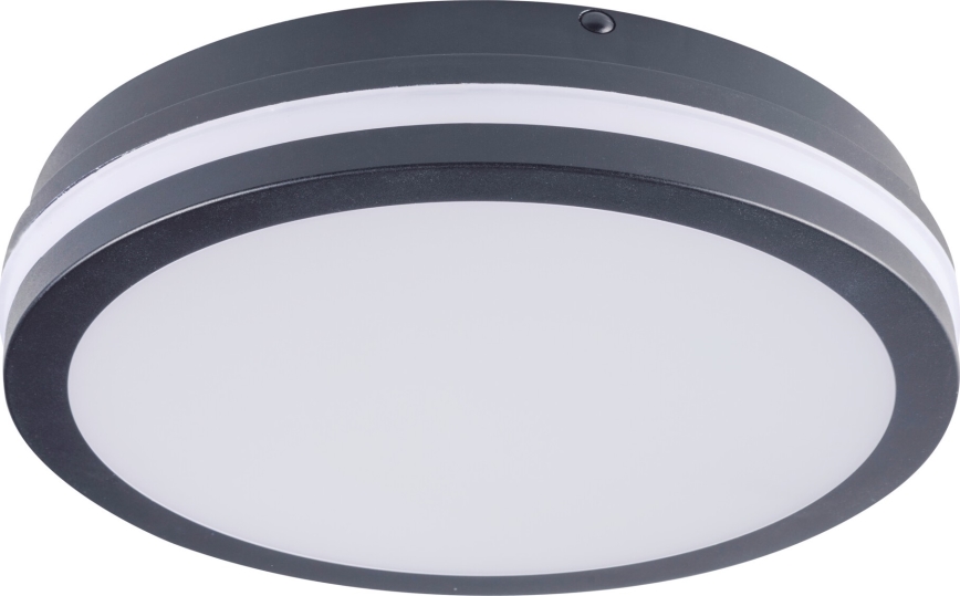 Udendørs LED loftlampe BENO LED/24/30W/230V 3000/3500/4000K IP65 antracit rund