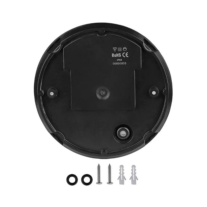 Udendørs LED loftlampe LED/12W/230V IP54