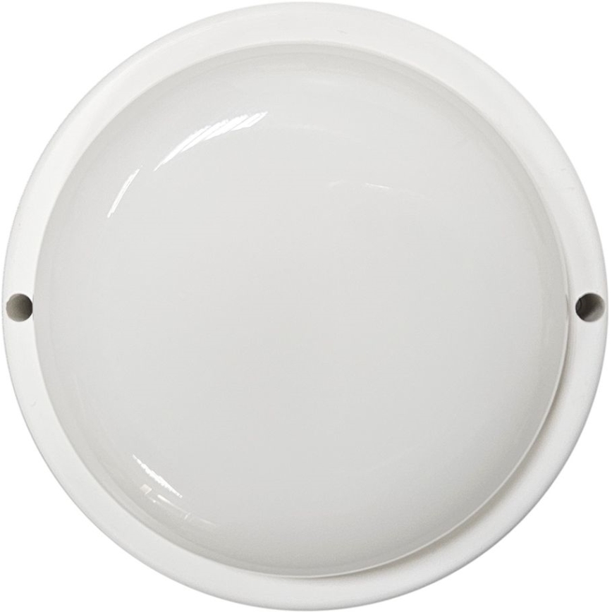Udendørs LED loftlampe LED/15W/230V 4200K diameter 15,5 cm IP64 hvid