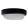 Udendørs LED loftlampe LED/15W/230V 4200K diameter 15,5 cm IP64 sort
