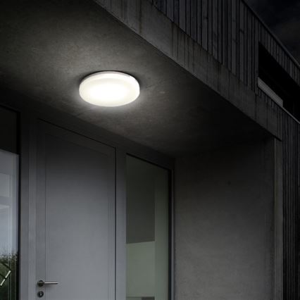 Udendørs LED loftlampe LED/15W/230V IP54