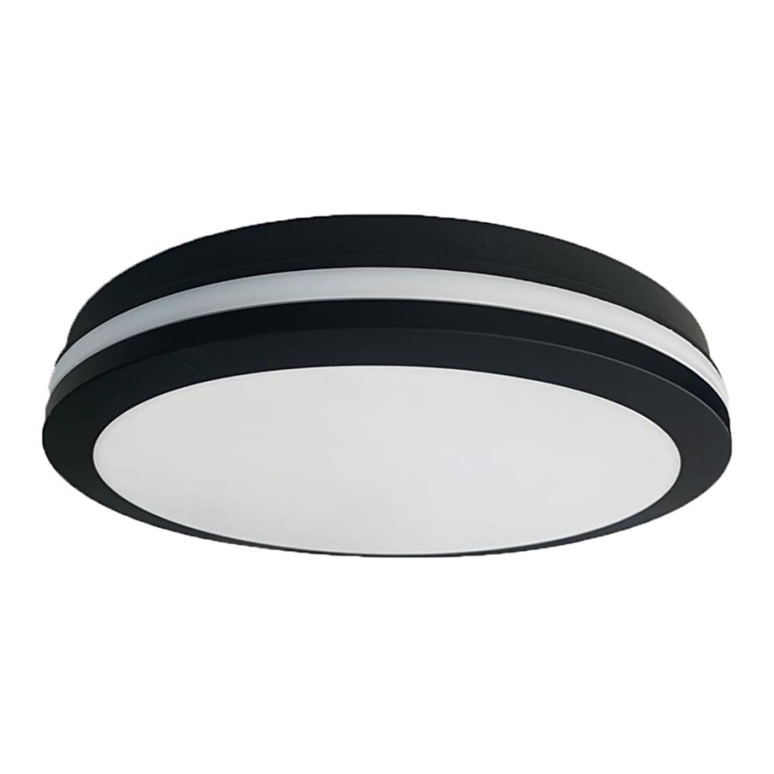 Udendørs LED loftlampe MARLON LED/18W/230V 4000K IP54 sort