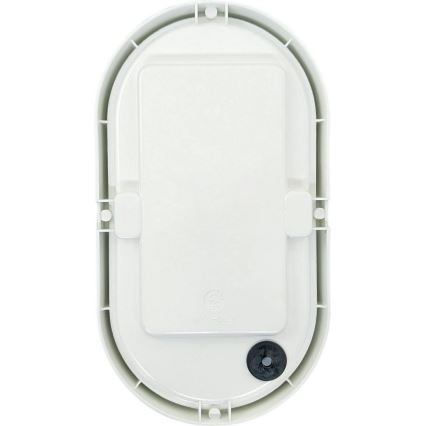 Udendørs LED loftlampe med sensor LED/14W/230V IP54 hvid