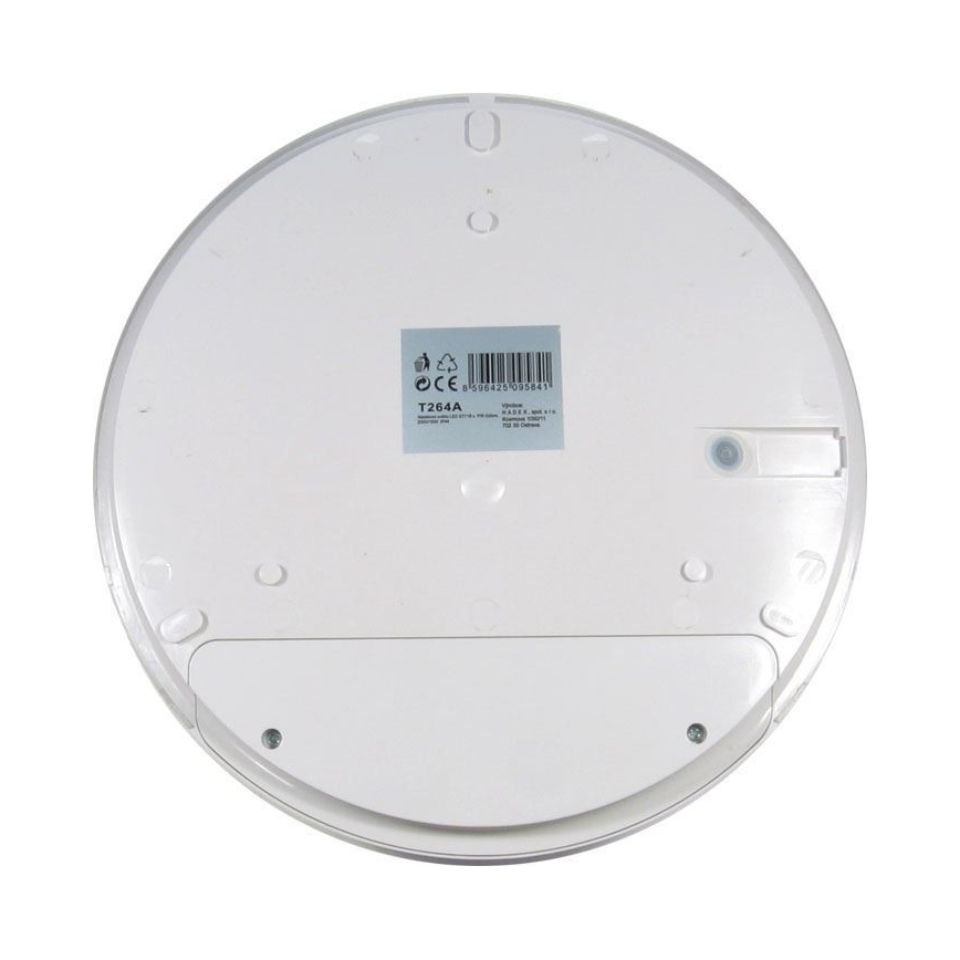 Udendørs LED loftlampe med sensor LED/15W/230V IP44
