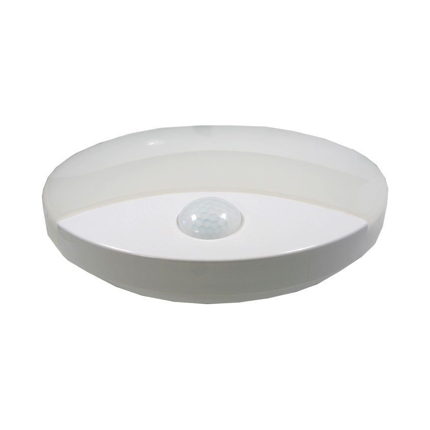 Udendørs LED loftlampe med sensor LED/15W/230V IP44