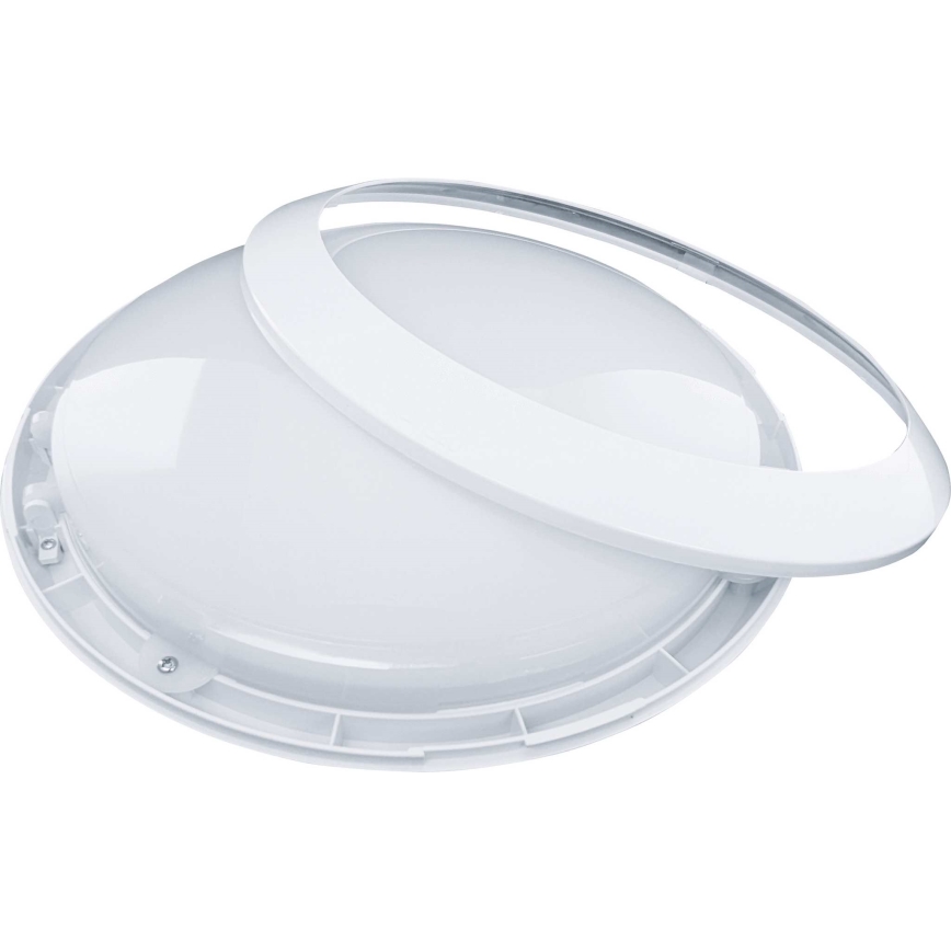 Udendørs LED loftlampe med sensor RENO LED/16W/230V IP66 hvid