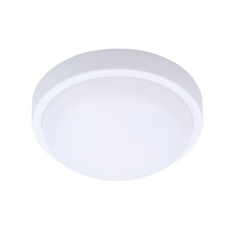 Udendørs LED loftlampe SIENA LED/13W/230V diameter 17 cm IP54 hvid