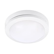 Udendørs LED loftlampe SIENA LED/13W/230V IP54 diameter 17 cm hvid