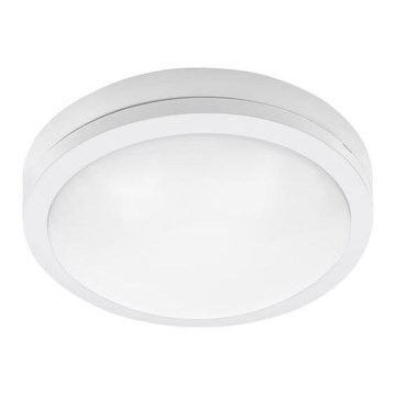 Udendørs LED loftlampe SIENA LED/20W/230V IP54 diameter 23 cm hvid