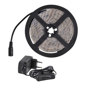 Udendørs LED lysbånd 3m LED/23W/24V/230V 4000K IP65