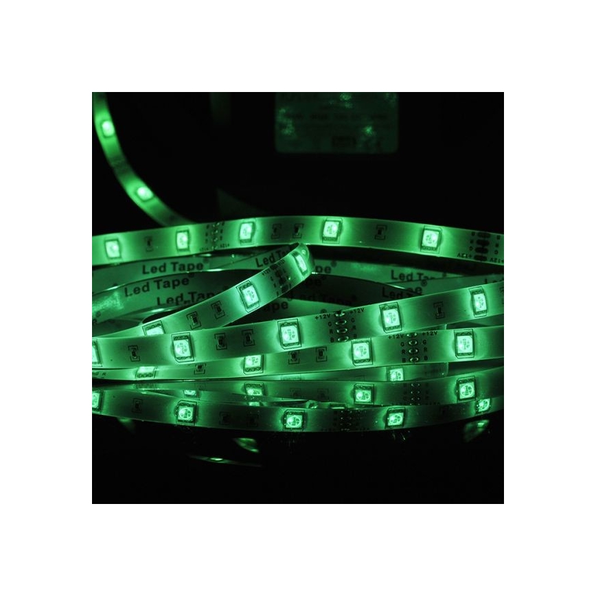 Udendørs LED lysbånd dæmpbart RGB-farver 5 m LED/14W/12V IP65