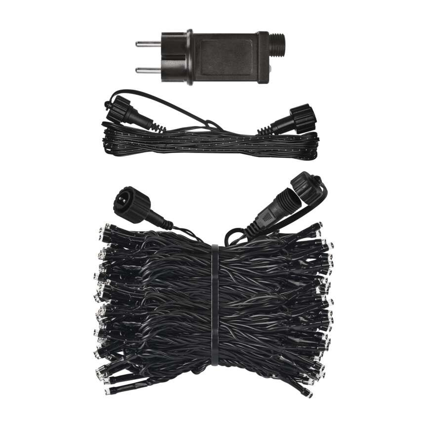 Udendørs LED lyskæde 100xLED/15 m IP44 varm hvid