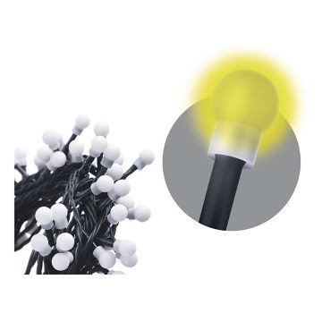 Udendørs LED lyskæde CHAIN 80xLED 13 m IP44 varm hvid