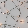 Udendørs LED lyskæde NANO 40xLED 9 m IP44 varm hvid