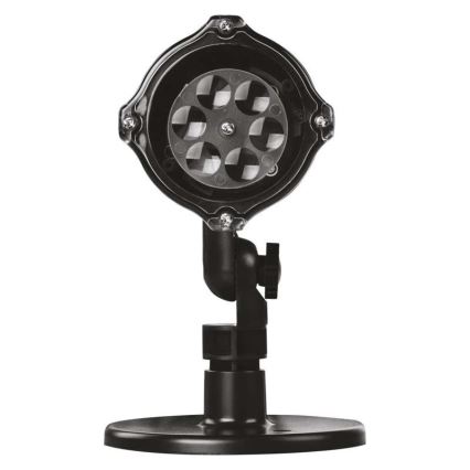 Udendørs LED projektor med julemotiv LED/3,6W/230V IP44 kold hvid