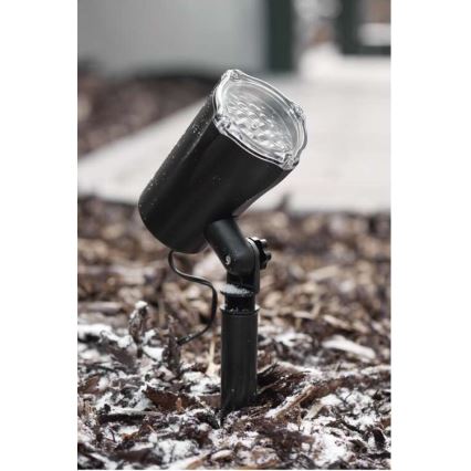 Udendørs LED projektor med julemotiv LED/3,6W/230V IP44 kold hvid