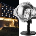 Udendørs LED projektor med julemotiv LED/4W/230V IP44 varm/kold hvid