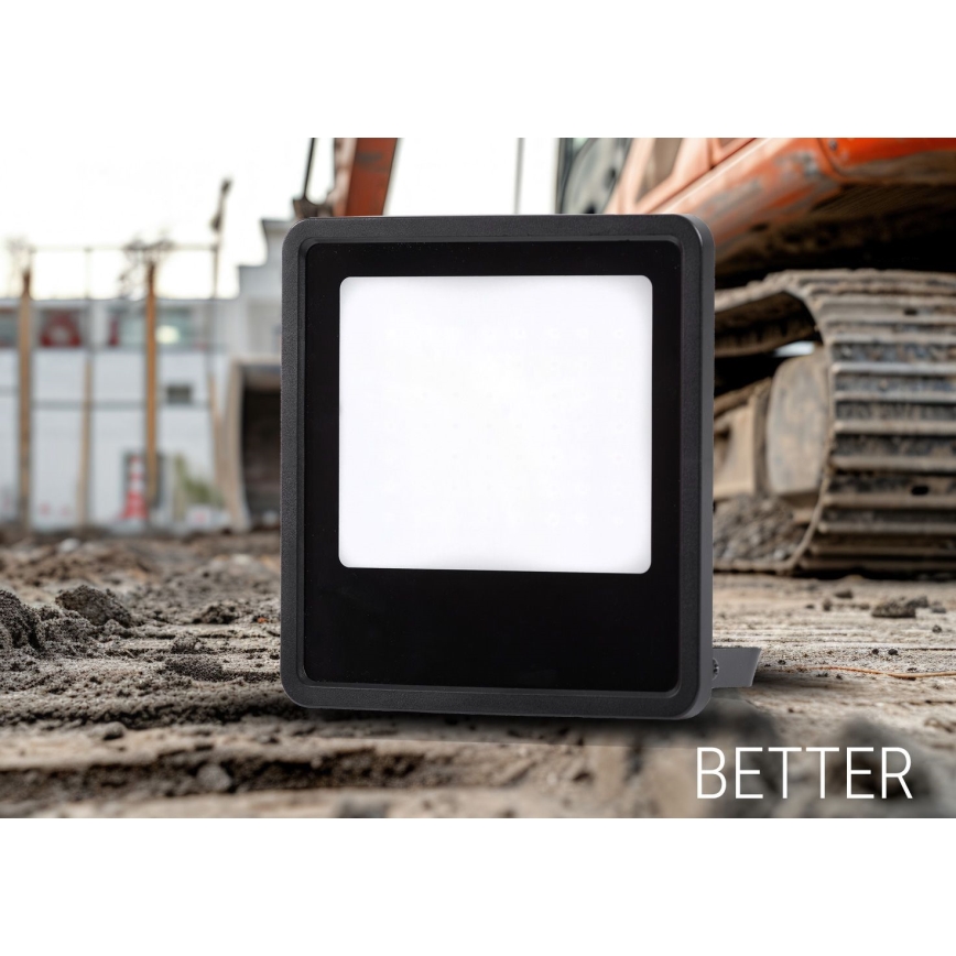 Udendørs LED projektør LED/100W/230V 4000K IP65 sort