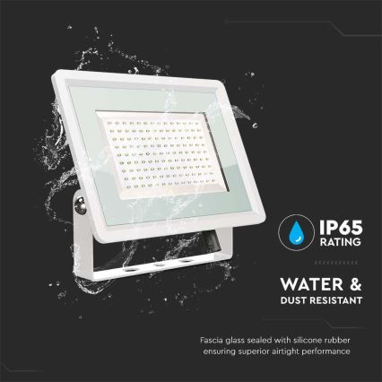 Udendørs LED projektør LED/200W/230V 4000K IP65 hvid