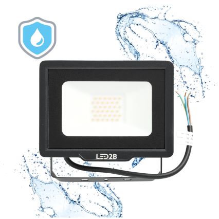 Udendørs LED projektør LED/30W/230V 6500K IP65