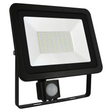 Udendørs LED projektør med sensor NOCTIS LUX 3 LED/50W/230V 3000K IP44 sort