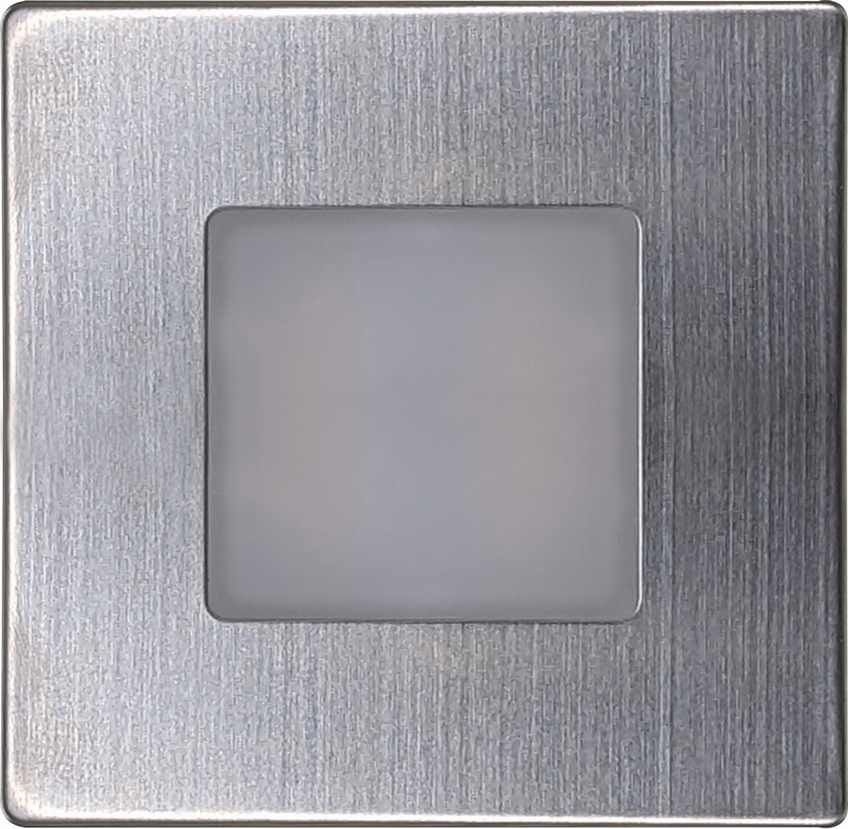 Udendørs LED trappelampe DECENTLY LED/1,7W/230V 3000/4000/6000K IP54 skinnende krom