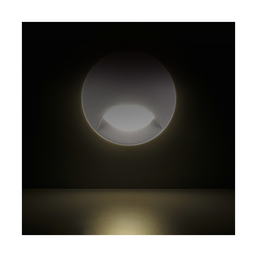 Udendørs LED trappelampe Q1 LED/3W/230V IP44