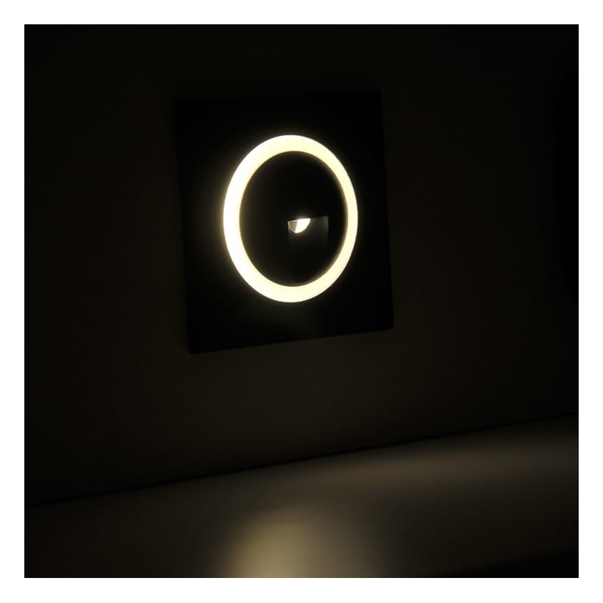 Udendørs LED trappelampe Q2 LED/3W/230V IP44