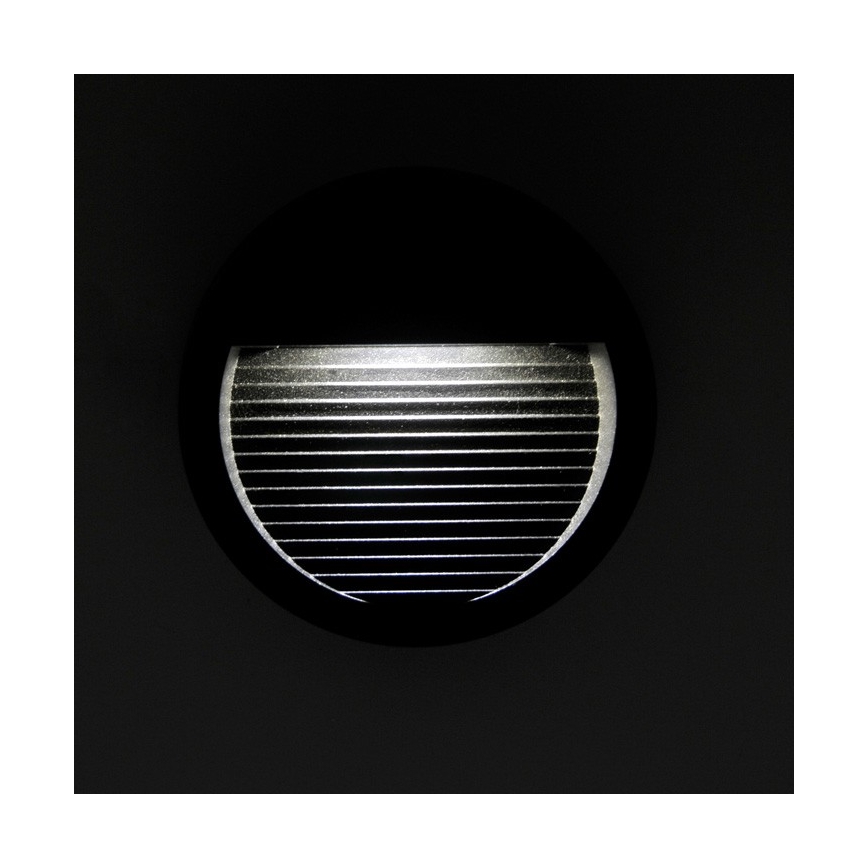 Udendørs LED trappelampe Q8 LED/3W/230V IP44