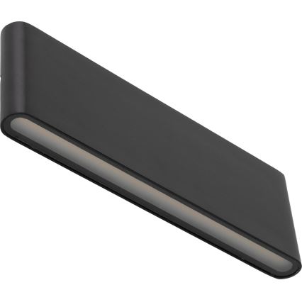 Udendørs LED væglampe ARWENA 2xLED/12W/230V IP54 sort