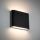 Udendørs LED væglampe ARWENA 2xLED/3W/230V IP54 sort