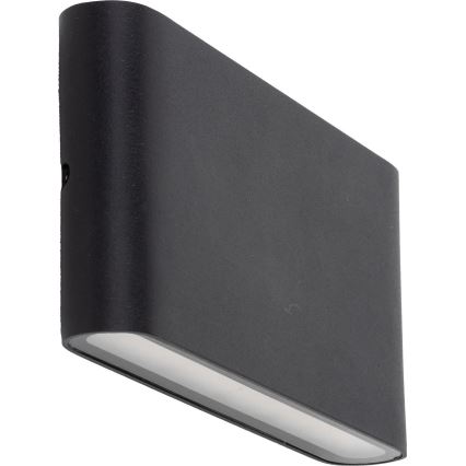 Udendørs LED væglampe ARWENA 2xLED/6W/230V IP54 sort
