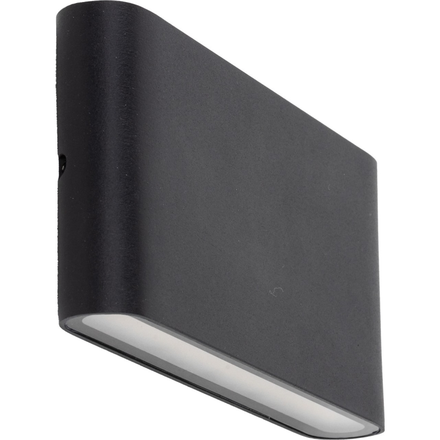 Udendørs LED væglampe ARWENA 2xLED/6W/230V IP54 sort